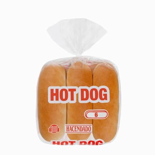 Hotdog-Brötchen, 6er-Pack