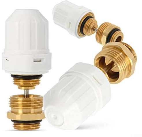 Thermostat-Nadelventil, automatische Federrückführung, Nadelkrümmer-Ventilkern für Fußbodenheizung mit M30x1,5 Gewinde männlicher Anschluss