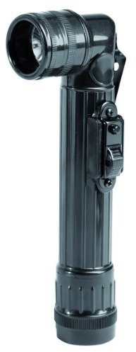 Mil-Tec Unisex – Erwachsene Winkeltaschenlampe-15143202 Winkeltaschenlampe, Schwarz, Einheitsgröße