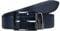 LLoyd Herren Leder Gürtel Wendegürtel bombiert schwarz - blau kürzbar 35mm Ledergürtel , Schwarz/Blau , 100