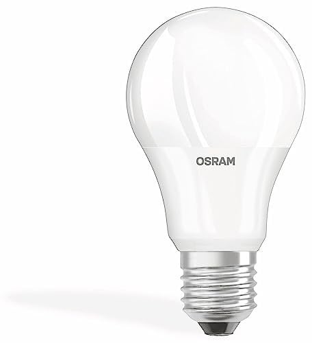 Osram LED-Lampe Base Classic A75 Kolbenform 10W 840, 4000K kaltweiß, E27, matt, 1055 lm, stoß- vibrationsfest