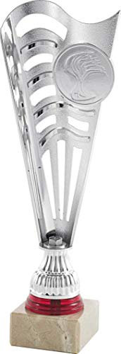 Art-Trophies AT41142 Teilnehmertrophäe für Erwachsene, Unisex, Silber, 29 cm