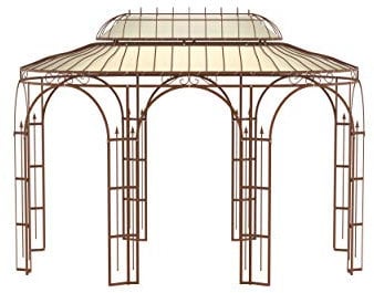 ELEO Pavillon Verona, rostoptik Sonnensegel, 3x4 m