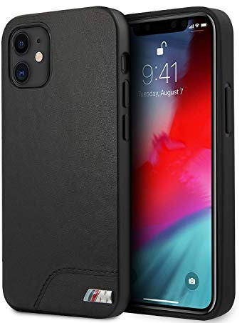 BMW M Collection Étui de Protection Souple en polyuréthane pour iPhone 12 Mini 5,4 Noir