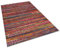 Impressionistischer mehrfarbig bedruckter Polyesterteppich 80 x 120cm Modell