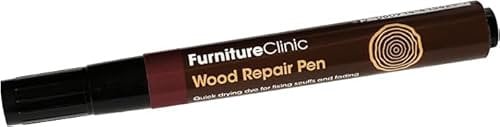 Furniture Clinic Wood Repair Pen (Mahogany) - Scratch Repair - Quick Drying - Furniture Touch-Up Marker - for All Types of Wood