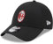 New Era AC Mailand Serie A Schwarz Verstellbare 9Forty Cap - One-Size