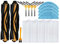 BEUAOCK Compatible con Create Ikohs Netbot S18 Robot Aspirador Rodillo Filtro Hepa paños de fregona Cepillo Lateral Filtro primario Repuesto(Set D)