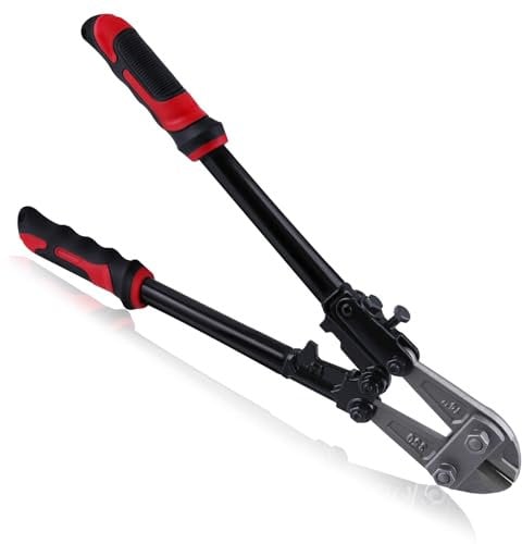 SPEEDWOX Heavy-Duty Bolt Cutter 14 for Cutting Chain Link Fence, Steel Wire, Chain, Screws, Rivet, and Small Padlock Double Compound Action Bolt Cutter Heavy Duty Metal Cutter for Wire