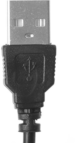 Kadagg Cavo di Alimentazione USB da 4,0x1,7 mm Cavo di Ricarica USB Adattatore connettore Cavo di Alimentazione Filo di plastica