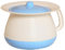 Milageto Crachoir de ménage Pot de chambre Seau de commode de nuit avec poignée avec couvercle Toilette Urinoir Pot pour salle de bain Toilette Enfants Adultes, Bleu