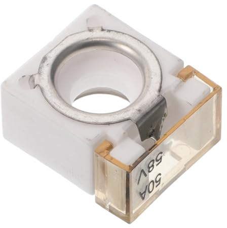 PLAFOPE 50a Keramik-batteriesicherung Für Auto Batterie Schutz Mit Ringklemme Und Stecker Für Yacht Boot Fahrzeug Gerät