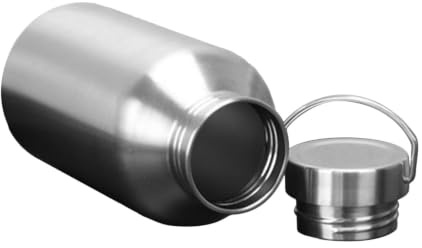 Botella De Agua De Acero Inoxidable 304 2L, Botella Deportiva Pared Simple