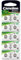 CAMELION Pile bouton pour montre 1.5V-25mAh LR726/AG2 (10 pcs/bl)