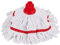 Discounted Cleaning Supplies Abbey Hygiene socket Mop Head 300grm Red -YLTR30