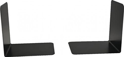 Hangzhou Topline 140 mm Heavy Duty Métal Serre-livres – Noir (Lot de 2)