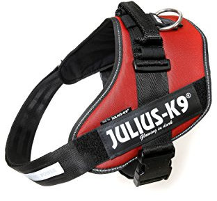 Julius-K9, IDC Powergeschirr, Größe: 3XS / Baby 1, Bordeaux-Braun