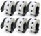 BETCKEY - 6 Rollen DK-11221 Quadratische QR Code Etiketten Kompatibel mit Brother, 23mm x 23mm, 6000 Etiketten für Brother QL Etikettendrucker