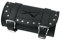 Porta Attrezzi Borsa Barilotto Forcella Moto Custom Bobber Nero