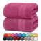 NatureMark 2er Pack DUSCHTÜCHER Premium Qualität 70x140cm DUSCHTUCH Dusch-Handtuch Doppelpack Farbe: Pink