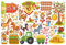 Bilderwelten Fenstersticker Fensterfolie Fensterbild Großes Bauernhof-Set HxB: 30 x 45cm