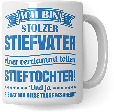Bonus Papa Tasse à café avec inscription en allemand Bonus Papa