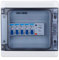 Leistungsschalter, Wasserdichter 4-Wege-Auslaufschutz, Leitungsschutzschalter, Leckageschalter 63A 30mA RCD + 4MCB, Luftschalter 1 x 6A + 2 x 16A + 1 x 32A