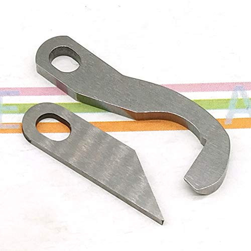 LHTACICE Couteau supérieur + inférieur pour surjeteuse Brother 3034D lame XB0563001/XB1459001