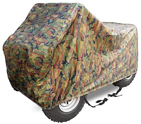 X AUTOHAUX XL Quad Bike ATV Cover Waterproof Full Cover Rain Covers Camouflage