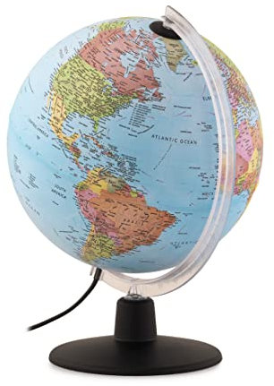 Waypoint Geographic Astronomer 2 in 1 Illuminated Kid's Globe with Stand: App-Based Augmented Reality Interactive Smart Globe, Includes Political Borders, Names, Stars & Constellations
