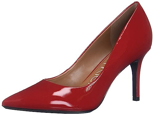 Calvin Klein Women's Gayle Pump, Crimson Red, 5 UK