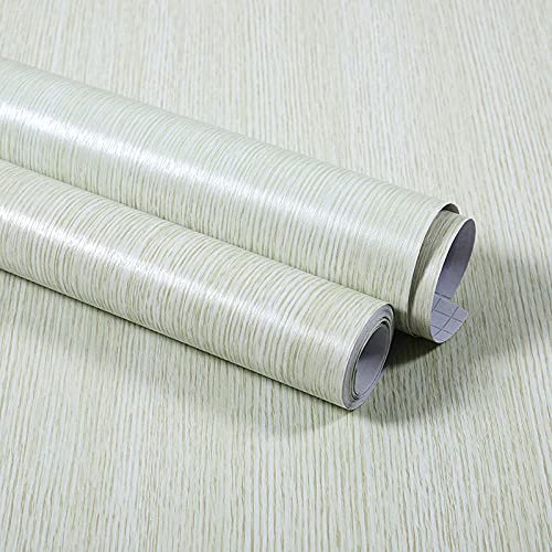 EYCFSJ Wasserdicht Möbelsticker Verdickte Weiße Eiche Korn Alte Möbel Renovierung 3D Stereo Wasserdicht Pvc Kleiderschrank Schrank Tischaufkleber 60CmX300Cm