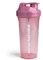 Smartshake 800ml Glossy Lite Protein Shaker Bottle - Leakproof, BPA Free Shaker for Gym, Deep Rose