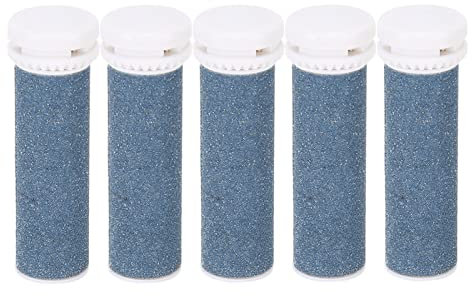Replacement Coarse Rollers for Foot, 5pcs Electronic Foot File Replacement Roller for Micro Pedinano Heads Electric Foot File Refills Rollers for Pedicure Hard Skin Remover