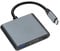 Adattatore AV digitale da USB C a HDMI, 3 in 1 da HDMI a USBC, USB3.0, ricarica rapida PD da 100 W, convertitore da USB tipo C a adattatore HDMI 4K per MacBook Air Pro, Google Chromebook, HP, iPad Pro