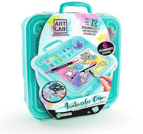 Canal Toys - Art Lab - Súper Maletín de Acuarelas - ART012