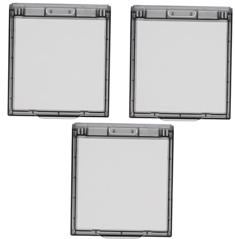 Veemoon 3pcs Socket Protective Cover for Light Switch in Bathroom Safety Boy Girl Light Lock Cover