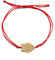 TEAMER Wolfsarmband Fuchsarmband Delfin Wachsseil Chian Armband Edelstahl Tierschmuck für Frauen (Wolf - Gold)
