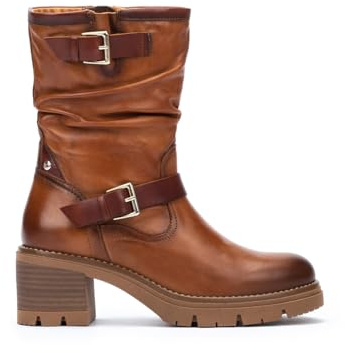 Pikolinos Stiefel in Leder Soria für Frauen Farbe Brandy