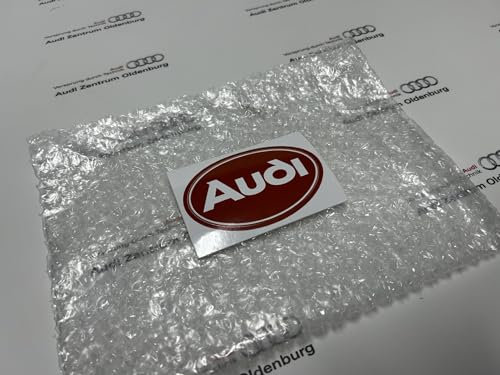 Aufkleber Audi Oval 9 cm