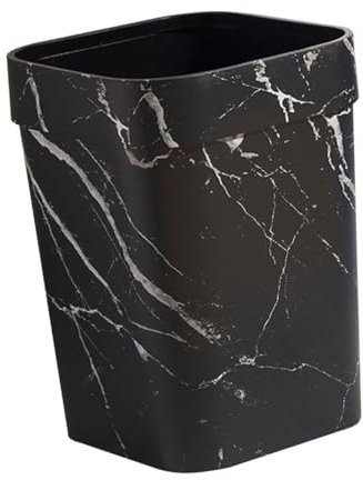 IMIKEYA Poubelle À Motif Marbre Au Design Simple Et Tendance Idéale Pour Votre Bureau À Domicile