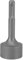 Ground Rod Driver, Steel SDS Max Shank T Post Driver Attachment Universal Drill Tools for SDS Plus Hammer Drill (21mm)