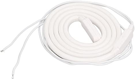 Flexman Silikon Gummi Rohr Heizkabel, AC220 V, 40 W, Heimwasser Frostschutz, Selbstregulierendes, Wasserdichtes Heizkabel für Kunststoff und Metallrohre