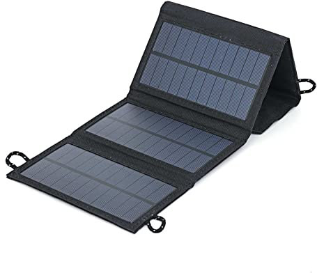 Kit de panneaux solaires à haute efficacité Kit solaire solaire pliable 80W Plaque solaire de banque d'alimentation cellulaire complète for la randonnée Camping Chargeur de batterie de puissance mobil