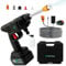 Hortensus Mini Idropulitrice – Pistola Idropulitrice Portatile Senza Fili con Batteria e Accessori – Idropulitrice Compatta per Auto, Terrazza e Giardino