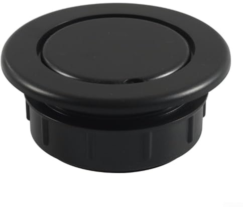 Bulevisiter Schirm-Loch-Ring-Abdeckungs-Set für den Außenbereich, Tisch, Terrasse, Garten, Wohnmobil, passend für 5,1 cm große Loch, 4,1 cm Stange, einfach zu installieren, Lagerung (schwarz)
