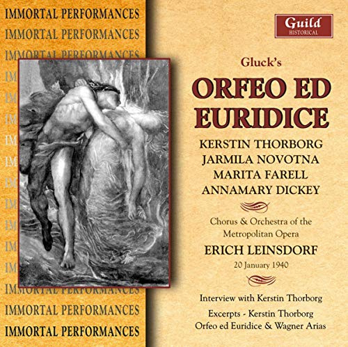 Gluck Orfeo Et Euridice. (Kerstin Thorborg Jarmila Novotna Marita Farrel Annamary Dickey. C