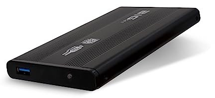 'BIGtec – Carcasa de disco duro IDE y SATA (2,2 2,5 USB 3.0 SATA negro
