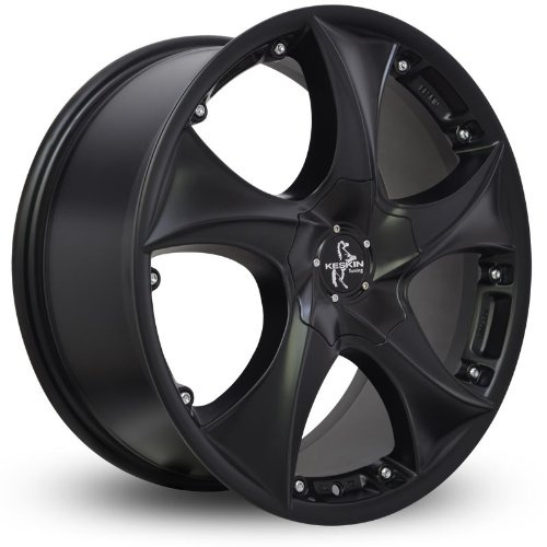 KESKIN KT9 MATT BLACK PAINTED 9x18 ET35 5.00x112.00 Hub Hole 72.60 mm - Alu felgen
