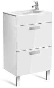 Roca A855904806 Unik Mueble+Lavabo 50cm Debba Compacto 2 Cajones Color Blanco